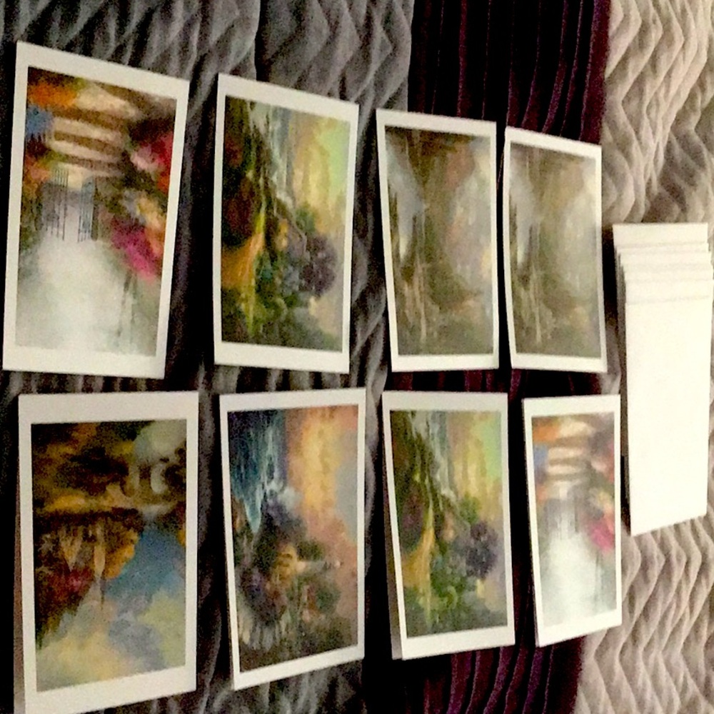 Thomas Kinkade 8 pack of greeting cards